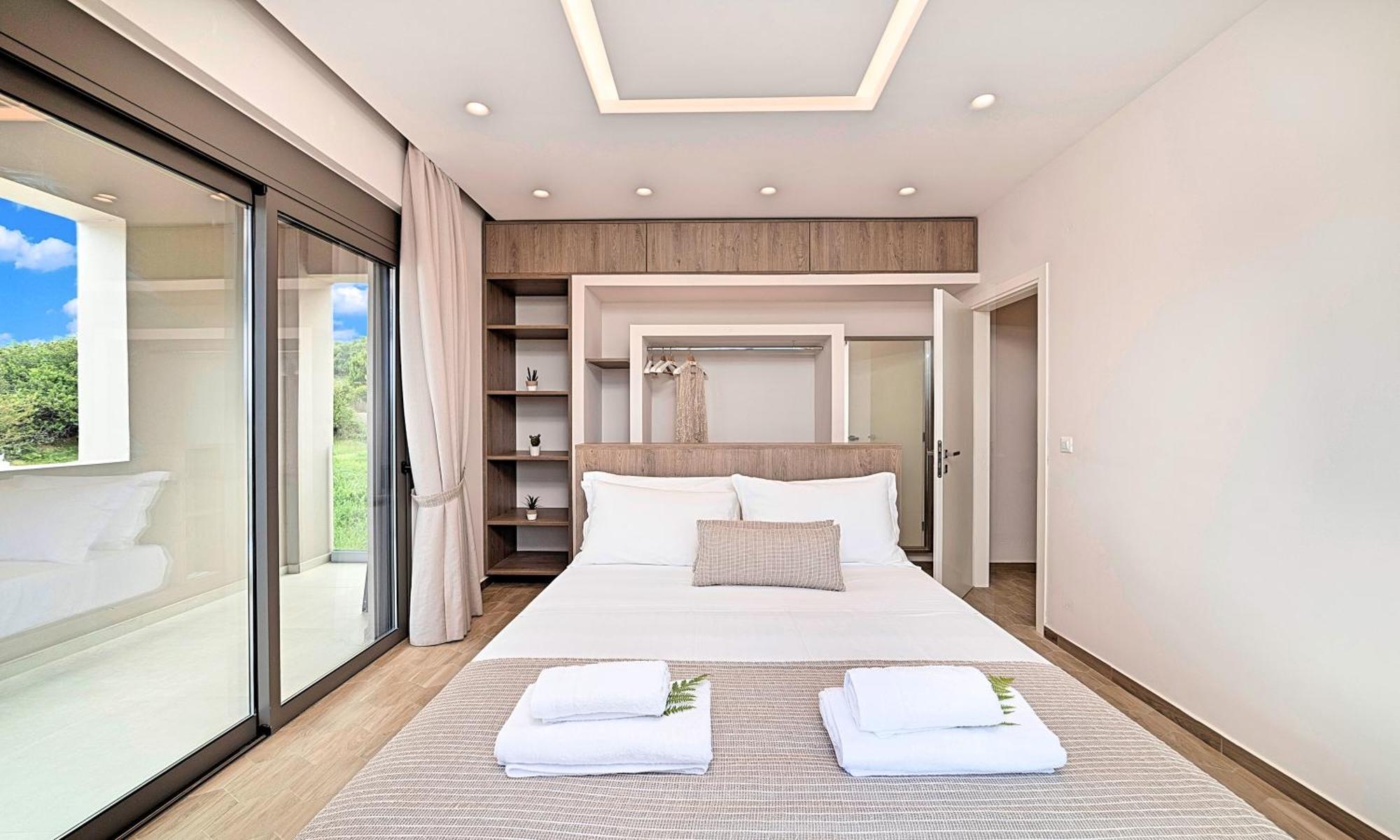 Minoas Villas Heated Pool Kournas Ngoại thất bức ảnh