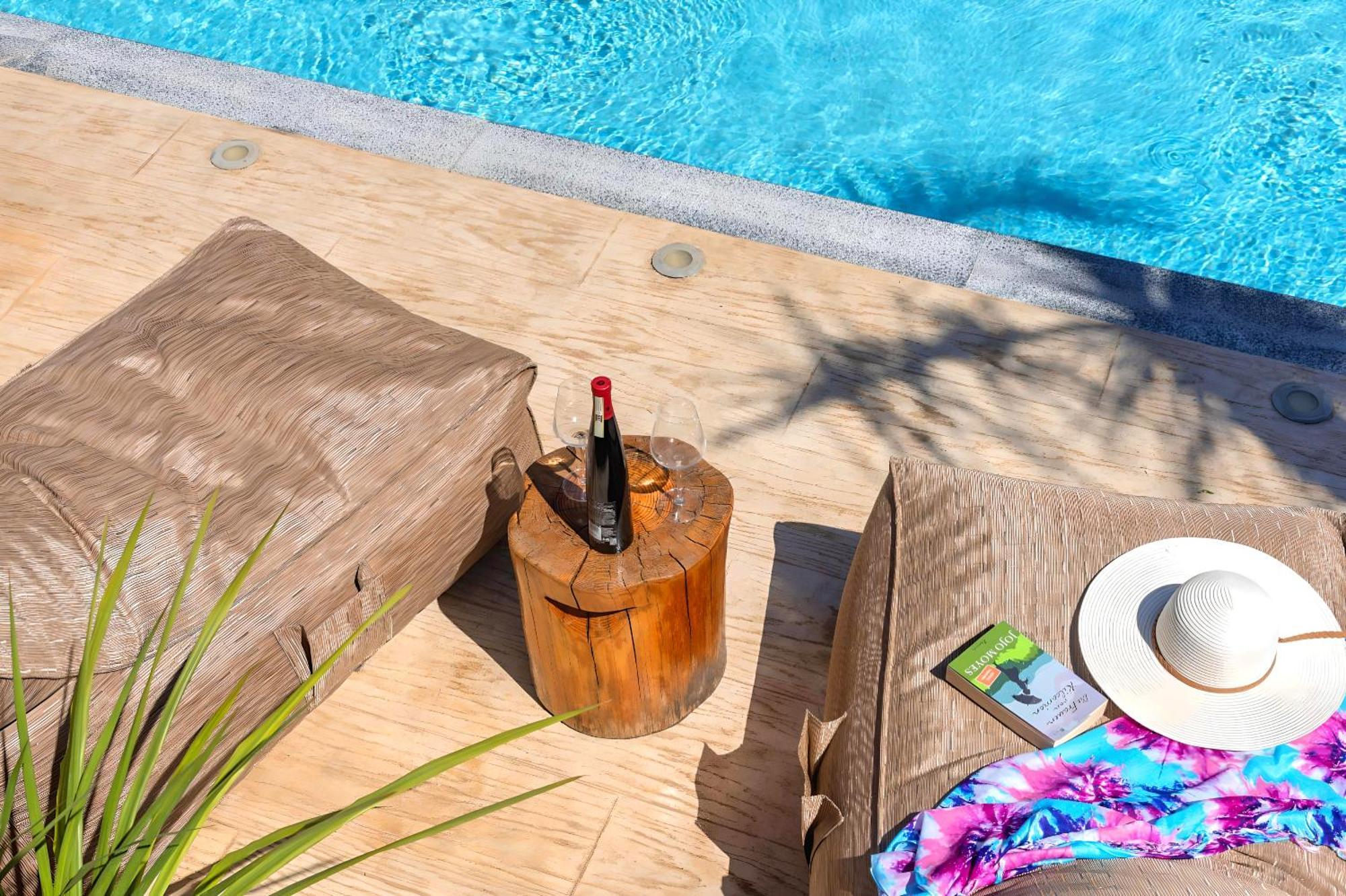 Minoas Villas Heated Pool Kournas Ngoại thất bức ảnh